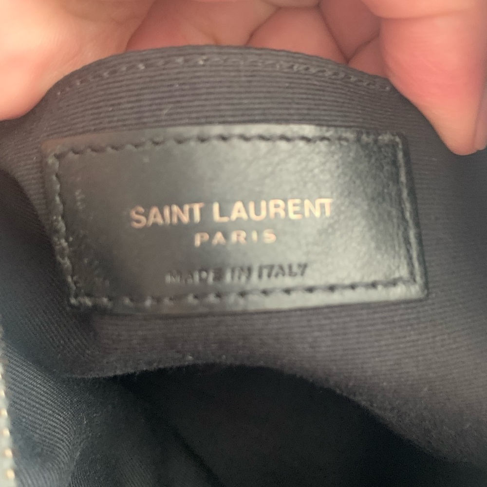 Saint Laurent sand gray color Quilted camera Bag - Picture 5 of 10